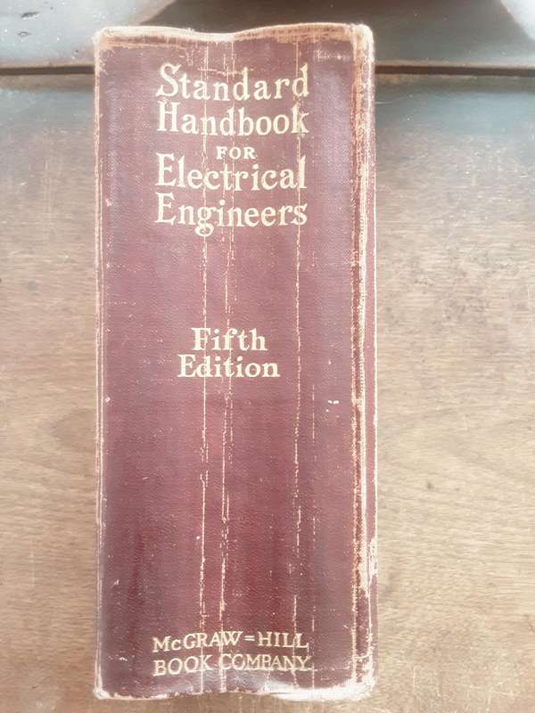 Standard Handbook for Electrical Engineers edited by Frank F Fowle in 1922