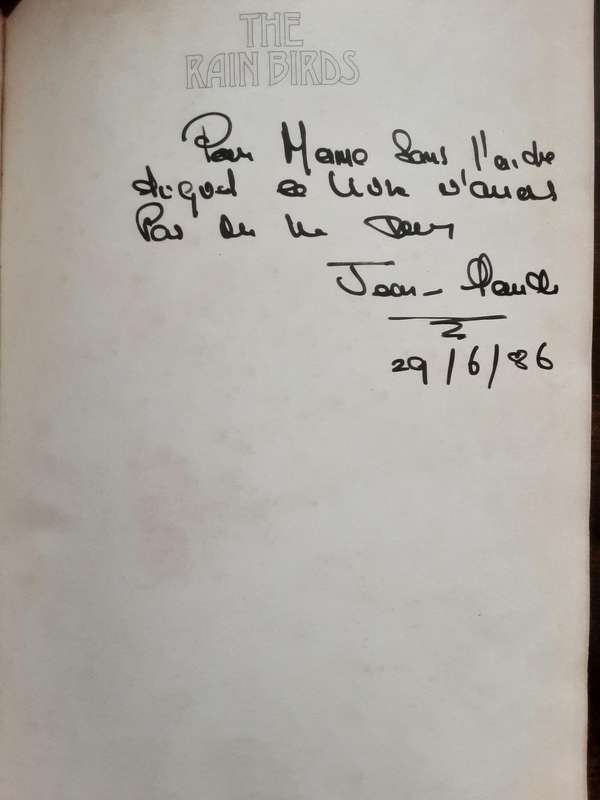 The Rain Birds A Take of a Thousand Hills by Jean Claude Baissac ***Signed Copy ***