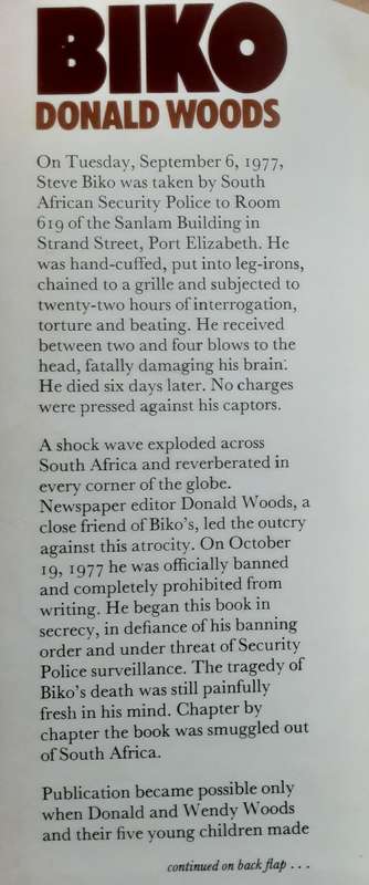 Biko by Donald Woods