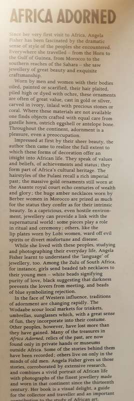 Africa Adorned by Angela Fisher