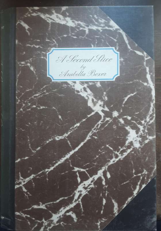 First Slice Your Cookbook and A Second Slice by Arabella Boxer in slipcases