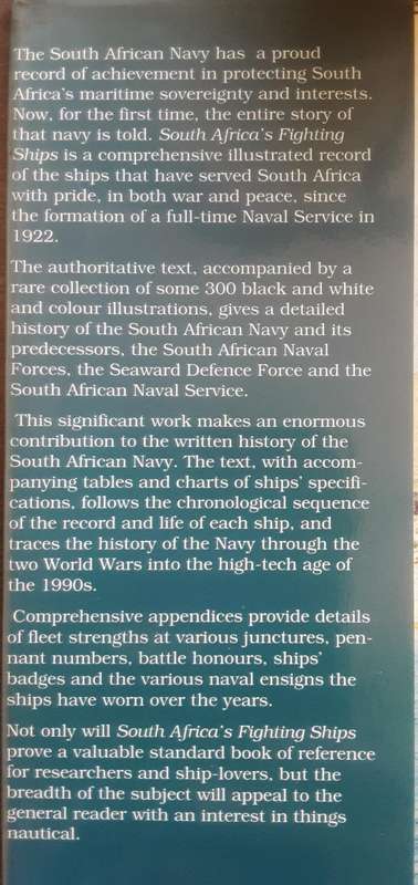 South Africa's Fighting Ships Past and Present by Allan Du Toit