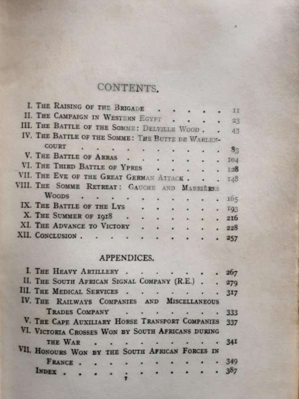 The History of the South African Forces in France by John Buchan