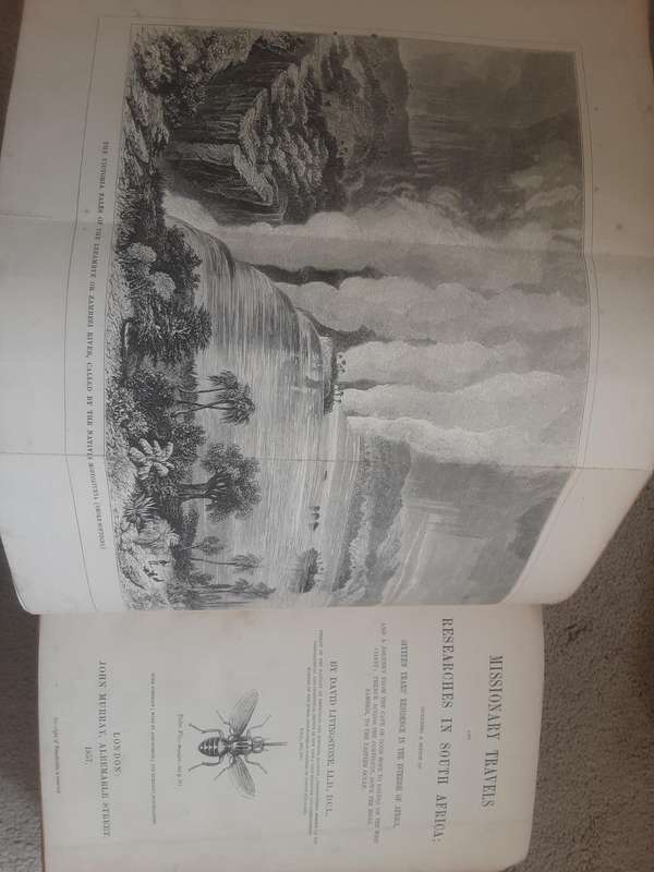 Missionary Travels and Researches in South Africa by David Livingstone ***First Edition 1857***