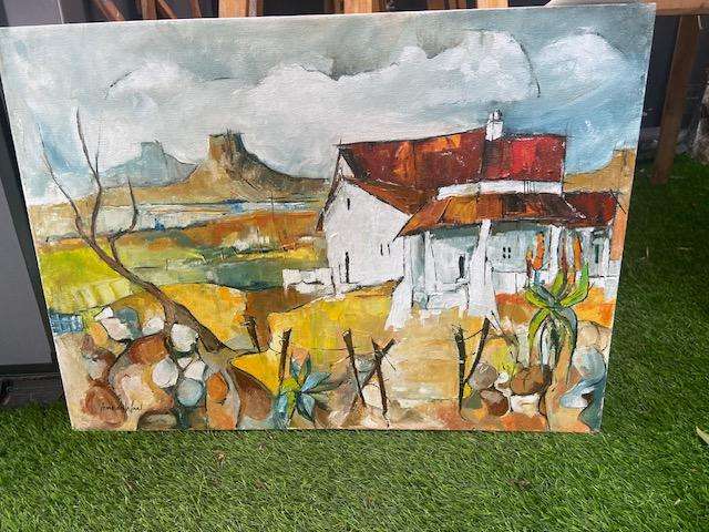 Roots and Rust, 70x 50cm