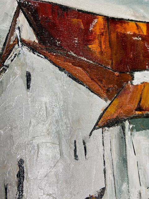Roots and Rust, 70x 50cm