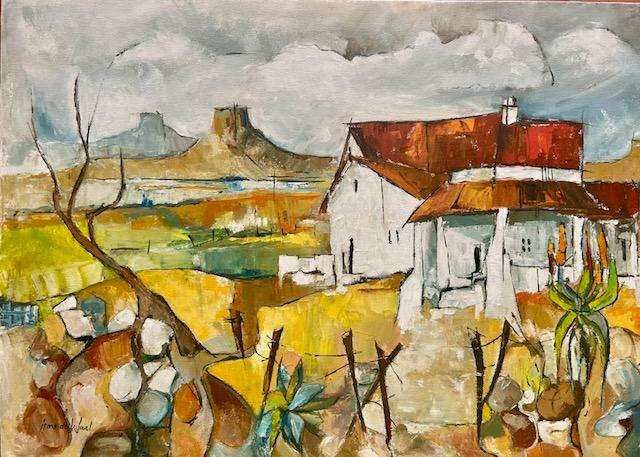 Roots and Rust, 70x 50cm