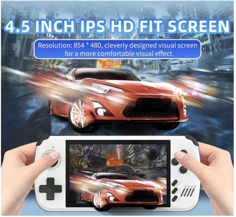 Powkiddy Retro Entertainment Console Emulator X39PRO, Classic Upgraded Player Arcade Joystick