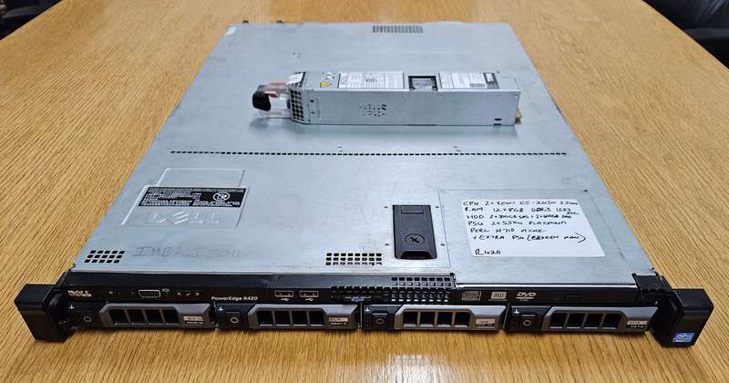 Dell R420 Server - 24 Threads - 96GB Ram