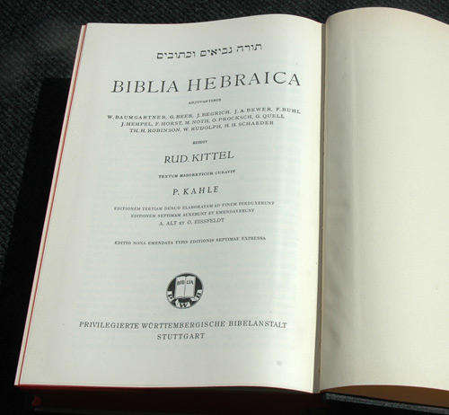 Biblia Hebraica