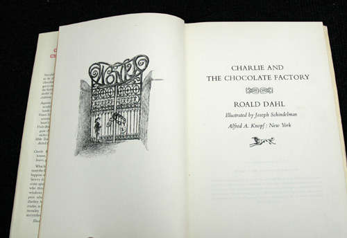 Charlie and the Chocolate Factory (Hardcover First Edition)