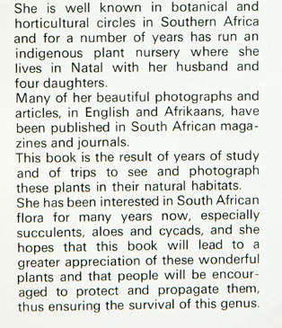 Cycads of South Africa & Encephalartos Journal of the Cycad Society of Southern Africa No.9
