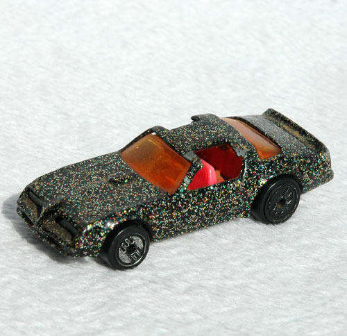 Hot Wheels 1977 Firebird Trans Am black/pink/ glitter