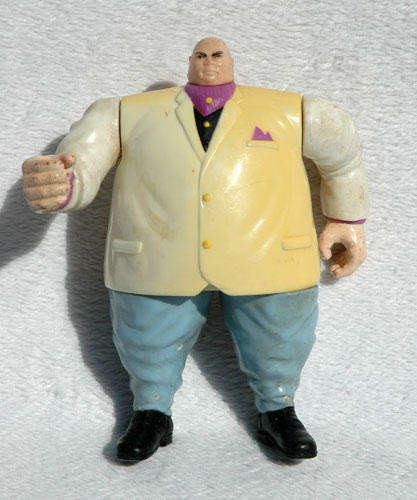 Spider-Man The Animated Series KINGPIN 1994 ToyBiz 5" Figure Grab & Smash Action