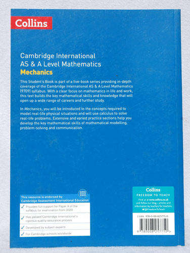 Mechanics - Cambridge International AS & A Level Mathematics