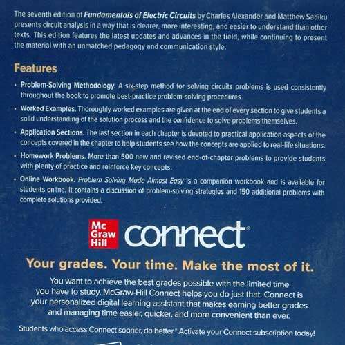 Fundamentals of Electric Circuits - 7th Edition, Charles Alexander, Matthew Sadiku