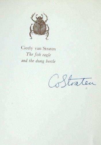 The Fish Eagle and the Dung Beetle -- Cicely van Straten (signed)