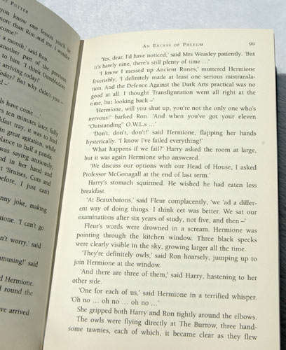 Harry Potter and the Half-Blood Prince - First Edition with misprint