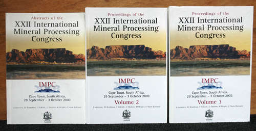 Abstracts of the XXII  International Mineral Processing Congress - 3 volumes
