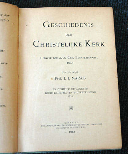 Geschiedenis der Christelijke kerk