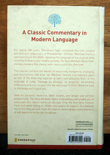 The New Matthew Henry Commentary
