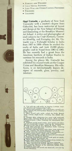 Metal Techniques for Craftsmen: A Basic Manual on the Methods of Forming and Decorating Metals