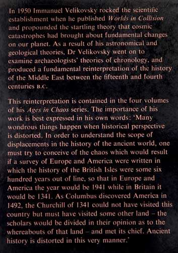 Peoples of the Sea -- Immanuel Velikovsky