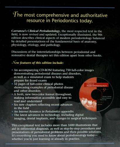 Carranza's Clinical Periodontology - ninth edition