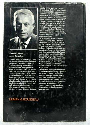 Stage by Stage - The Leonard Schach Story -- Donald Inskip (limited signed edition)