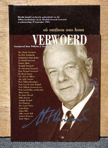 So Onthou ons hom Verwoerd -- Willem Verwoerd