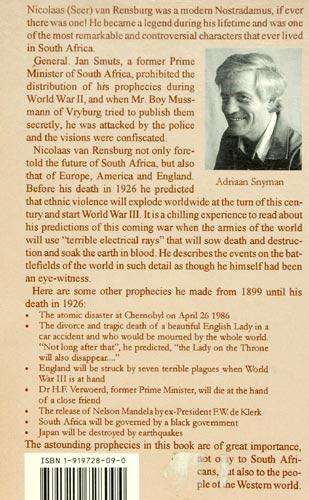 Voice of a Prophet -- Adriaan Snyman