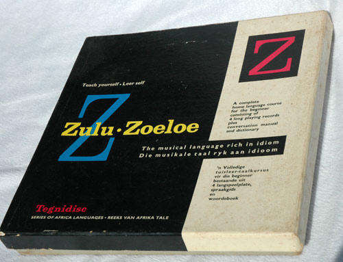 Zulu Zoeloe : A complete home language course - 4 long playing records conversational manual & dicti