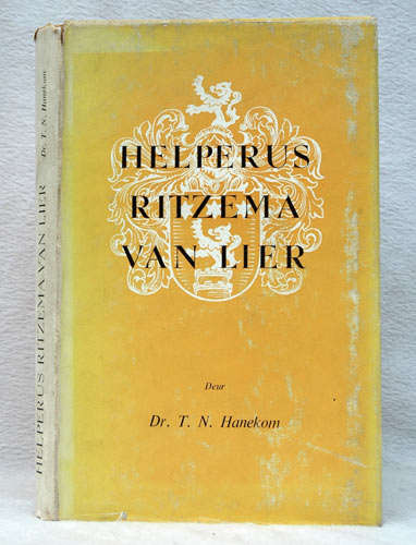 Helperus Ritzema van Lier -- Dr. T.N. Hanekom