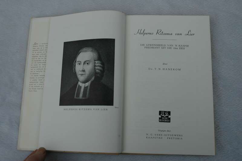 Helperus Ritzema van Lier -- Dr. T.N. Hanekom