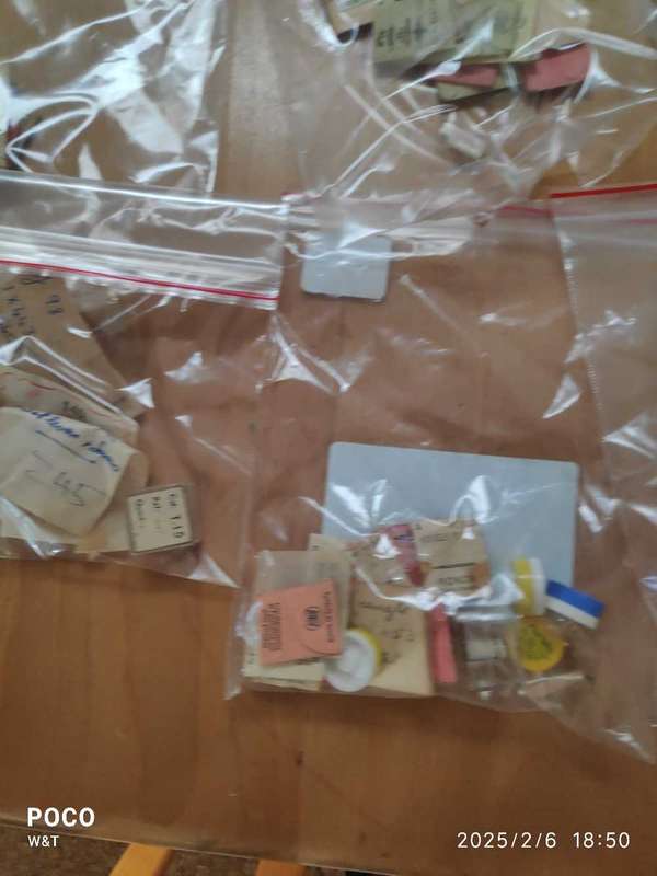 Mixed Bag of NOS watch parts