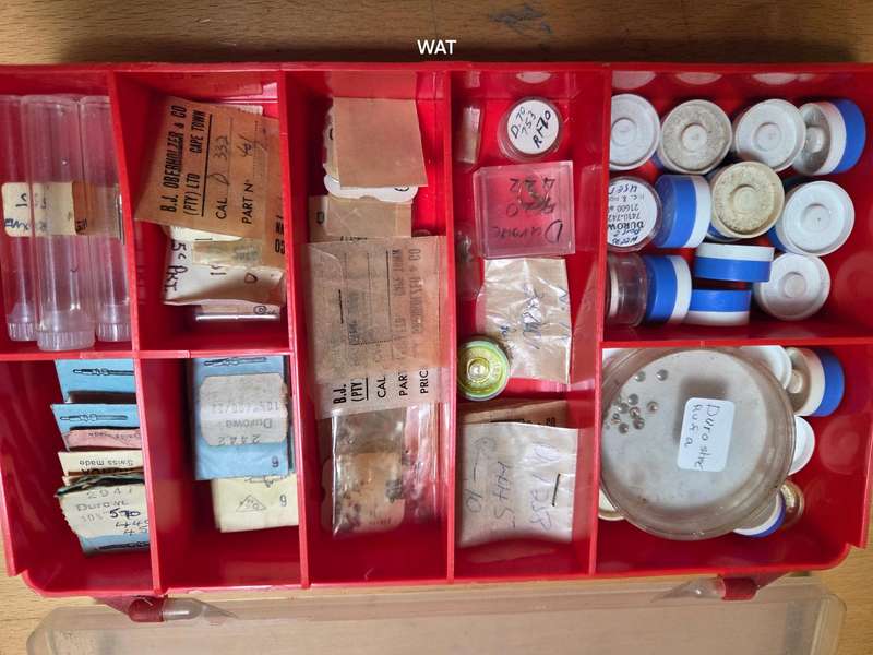 Mixed LOT of NOS watch Parts