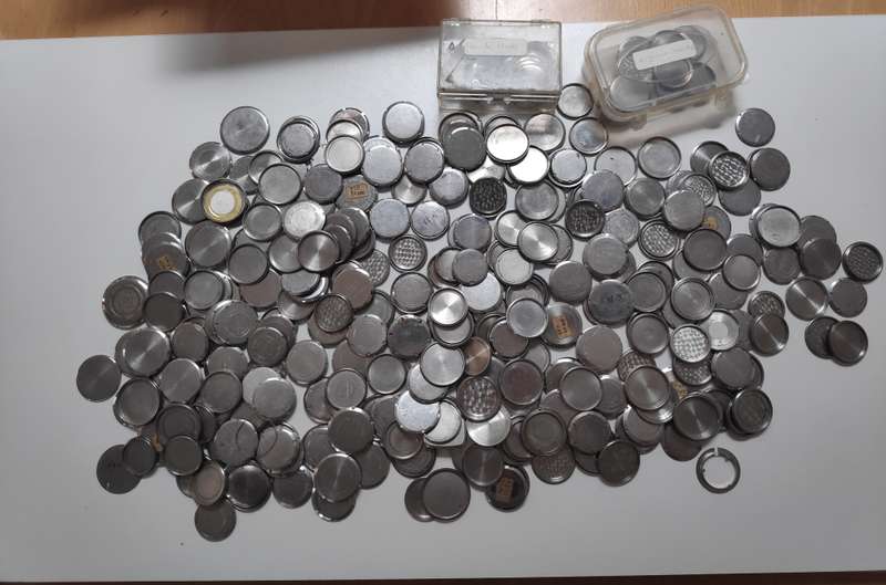 A huge lot of Stainless Steel Casebacks