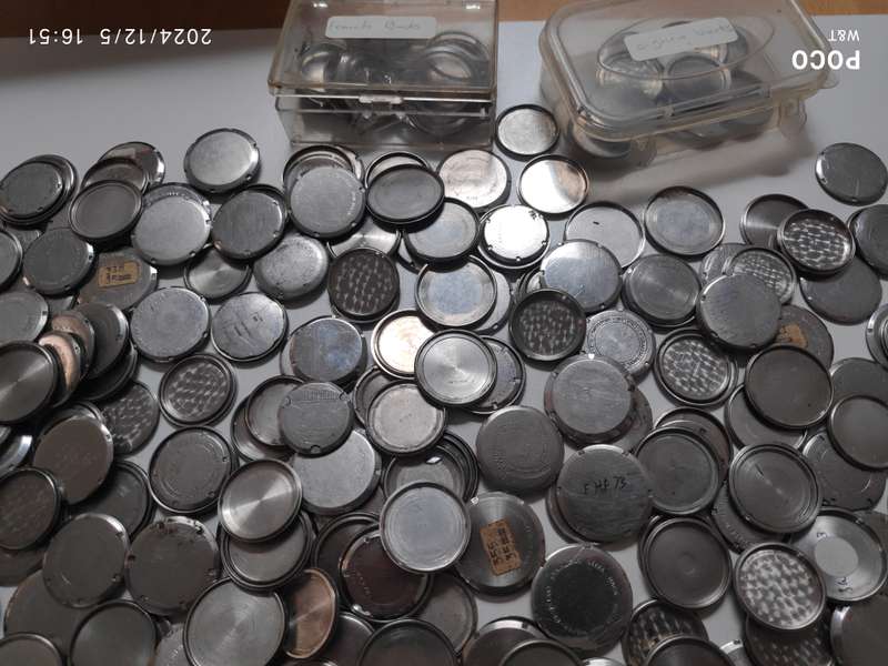 A huge lot of Stainless Steel Casebacks