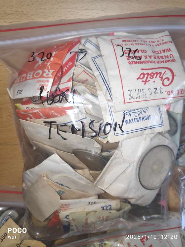 Bargain lot of  Gents Watch PlexiGlass