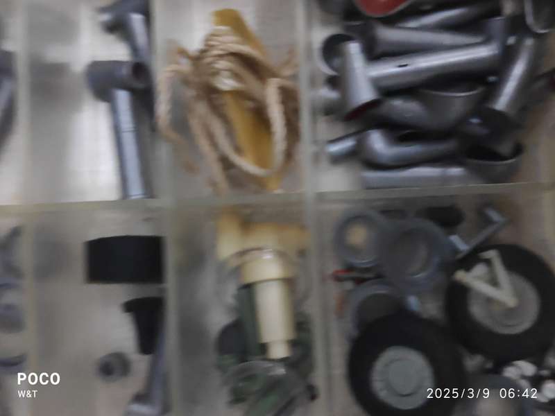 Lots of  ship /airplane/cannon/parts for model /scene builders
