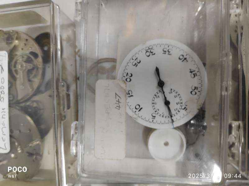 Bargain !!! TOP STOPWATCH Parts Boxes, HEUER, LEMANIA,TISSOT, EXCELSIOR PARK,VALJOUX, CYMA
