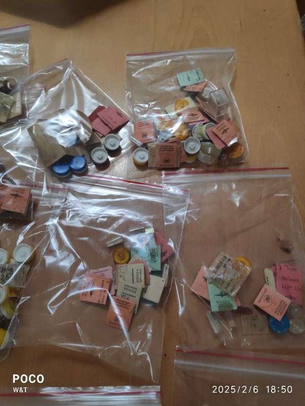 Mixed Bag of NOS watch parts