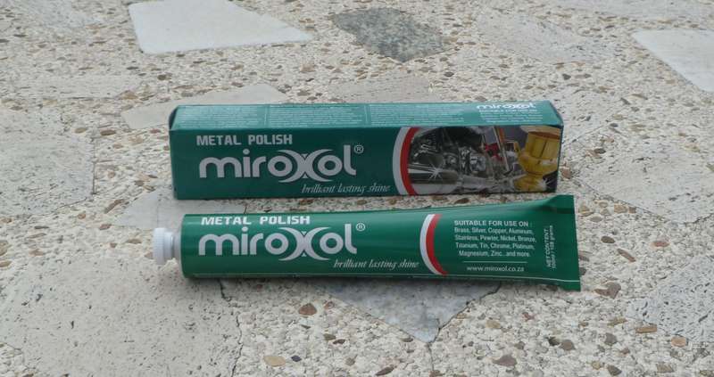 Miroxol Metal Polish - Cleaner 100ml Tube