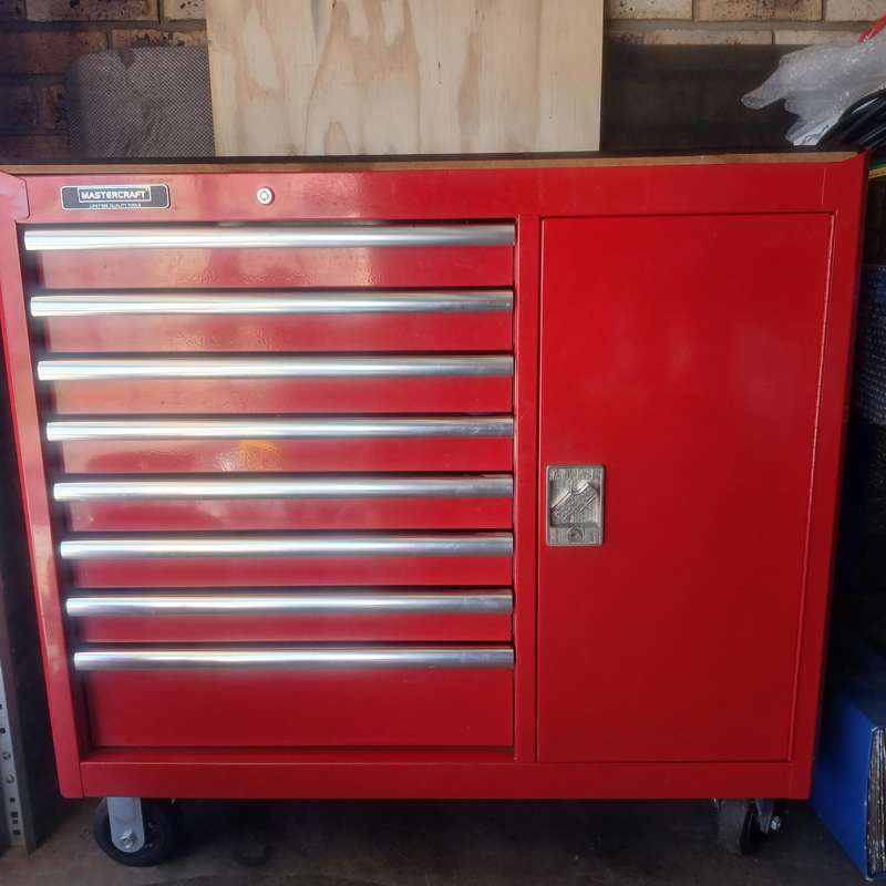 Mastercraft 10 Drawer Mobile Trolley