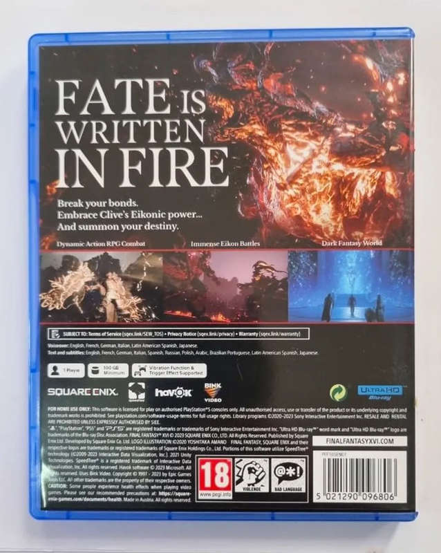 Final Fantasy 16 PS5