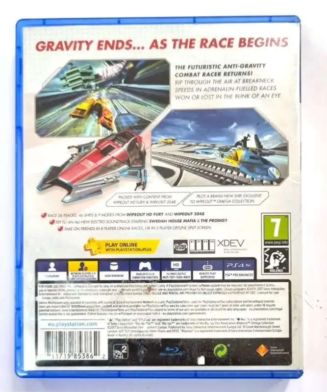 Wipeout Omega Collection PS4