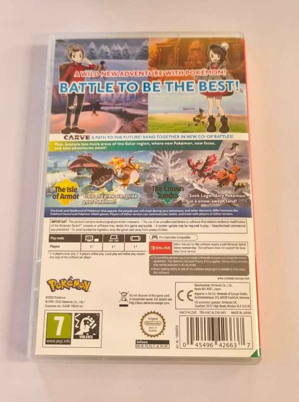 Pokemon Sword Plus Expansion Pass