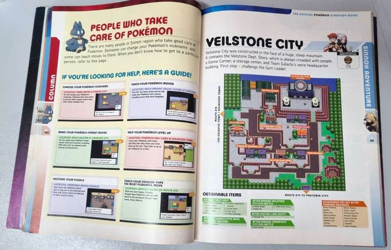 Official Nintendo Rare Prima - Pokémon Diamond And Pearl Offical Scenario Guide