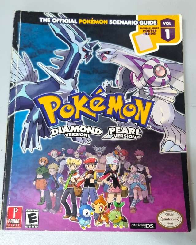 Official Nintendo Rare Prima - Pokémon Diamond And Pearl Offical Scenario Guide