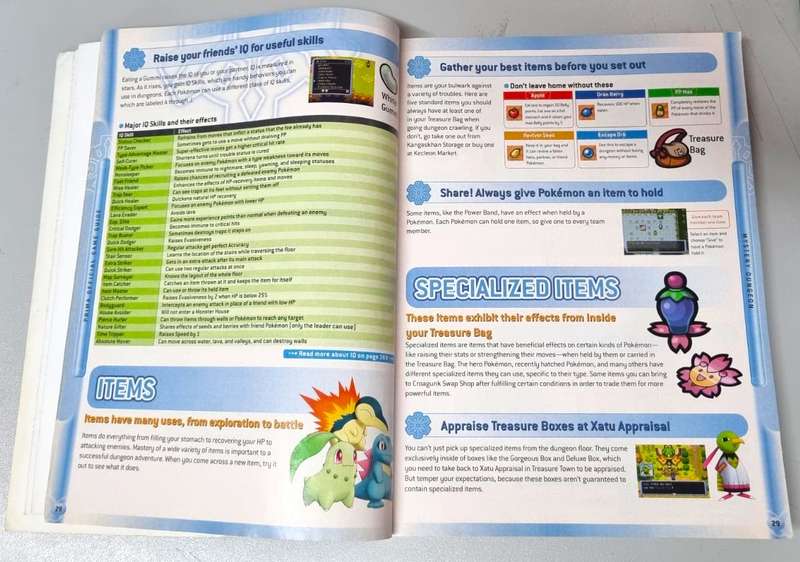 Official Nintendo Rare pokemon mystery dungeon time and darkness stratergy guide
